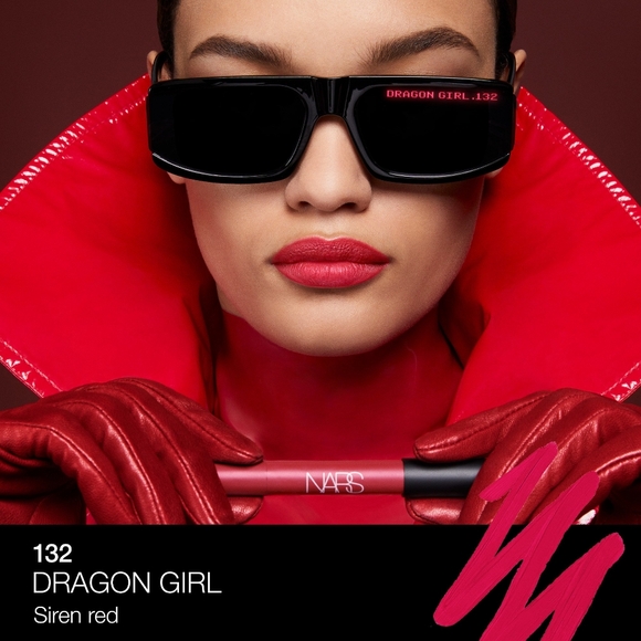 NARS Powermatte High-intensity Lip Pencil & Airmatte Lip Color Dragon Girl New - Picture 3 of 9